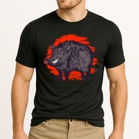 Hog Hunting Boar Wild Hog Cooling Performance Crew T-Shirt