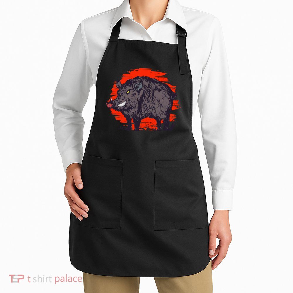 Hog Hunting Boar Wild Hog Apron
