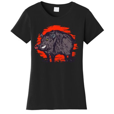 Hog Hunting Boar Wild Hog Women's T-Shirt