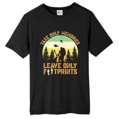 Hiking Hike Backpacking Nature Leave Only Footprints Tall Fusion ChromaSoft Performance T-Shirt