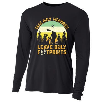 Hiking Hike Backpacking Nature Leave Only Footprints Cooling Performance Long Sleeve Crew