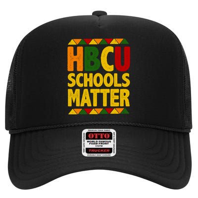 HBCU Humbled Blessed Creative Unique High Crown Mesh Back Trucker Hat