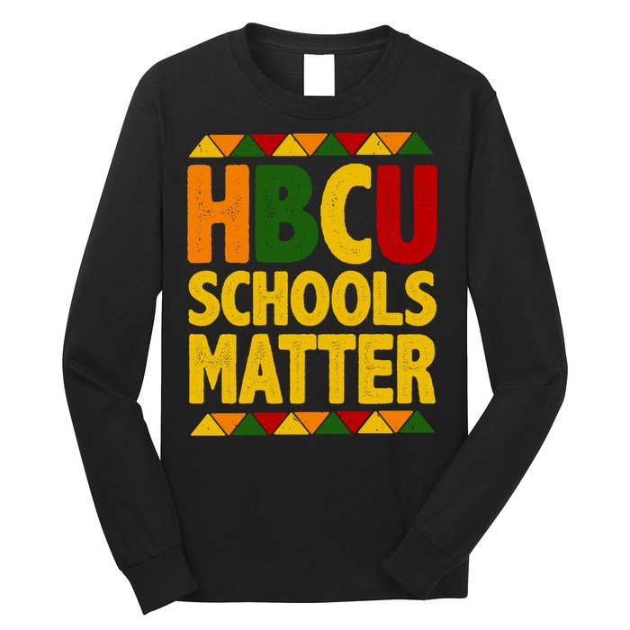 HBCU Humbled Blessed Creative Unique Long Sleeve Shirt