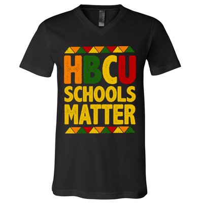HBCU Humbled Blessed Creative Unique V-Neck T-Shirt