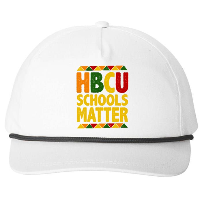 HBCU Humbled Blessed Creative Unique Snapback Five-Panel Rope Hat