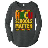 HBCU Humbled Blessed Creative Unique Women's Perfect Tri Tunic Long Sleeve Shirt