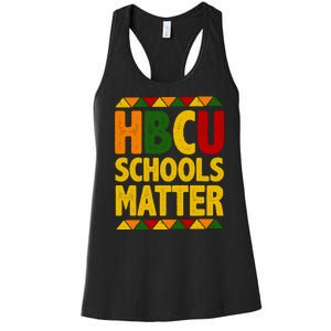 HBCU Humbled Blessed Creative Unique Women's Racerback Tank