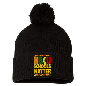 HBCU Humbled Blessed Creative Unique Pom Pom 12in Knit Beanie