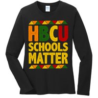 HBCU Humbled Blessed Creative Unique Ladies Long Sleeve Shirt