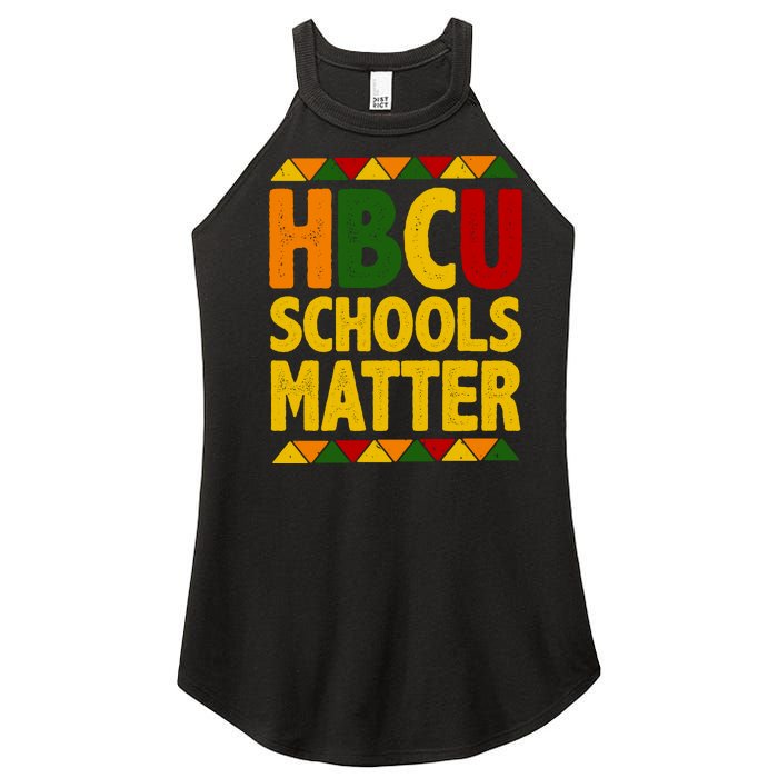 HBCU Humbled Blessed Creative Unique Women's Perfect Tri Rocker Tank