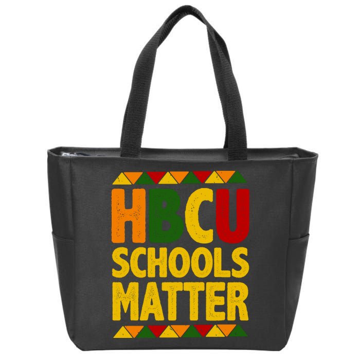 HBCU Humbled Blessed Creative Unique Zip Tote Bag