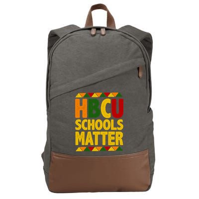 HBCU Humbled Blessed Creative Unique Cotton Canvas Backpack