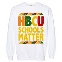 HBCU Humbled Blessed Creative Unique Garment-Dyed Sweatshirt