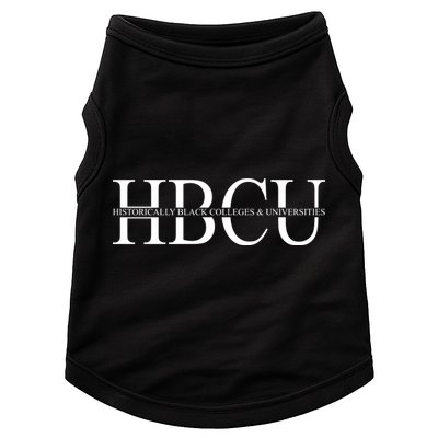HBCU Historically Black Colleges & University Logo Doggie Tank