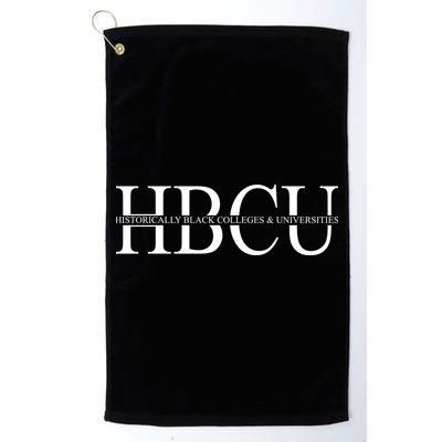 HBCU Historically Black Colleges & University Logo Golf Towel