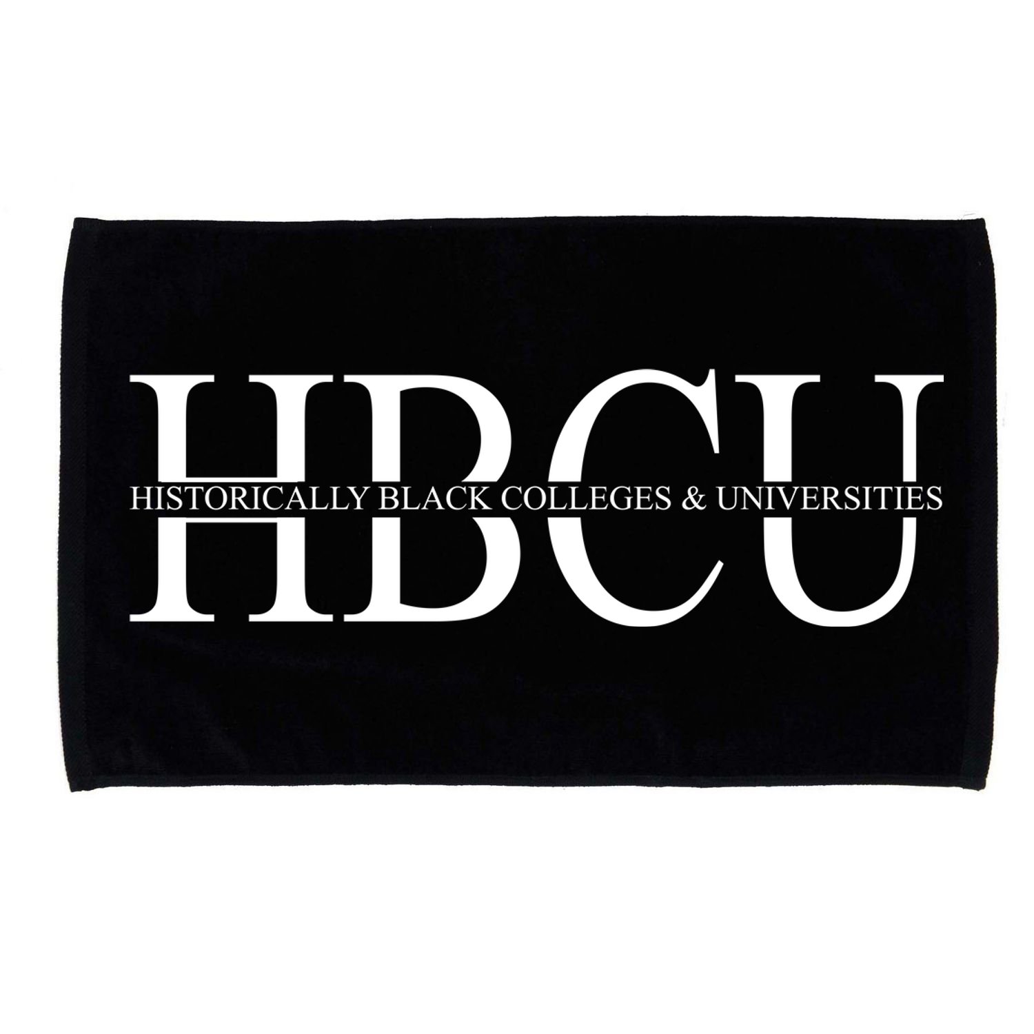 HBCU Historically Black Colleges & University Logo Microfiber Hand Towel