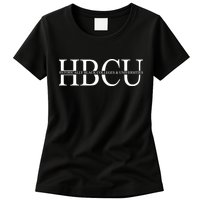 HBCU Historically Black Colleges & University Logo Womens T-Shirt