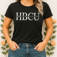 HBCU Historically Black Colleges & University Logo Womens T-Shirt