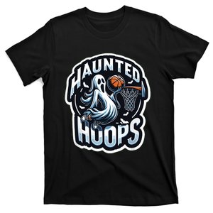 Haunted Hoops Basketball Costume Funny 2024 Halloween T-Shirt