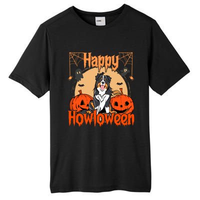 Happy Howloween Bernese Mountain Dog Lover Halloween Funny Gift Tall Fusion ChromaSoft Performance T-Shirt