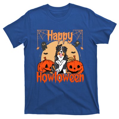 Happy Howloween Bernese Mountain Dog Lover Halloween Funny Gift T-Shirt