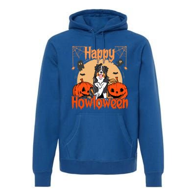 Happy Howloween Bernese Mountain Dog Lover Halloween Funny Gift Premium Hoodie