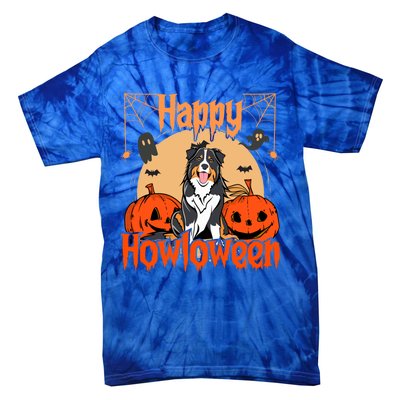 Happy Howloween Bernese Mountain Dog Lover Halloween Funny Gift Tie-Dye T-Shirt