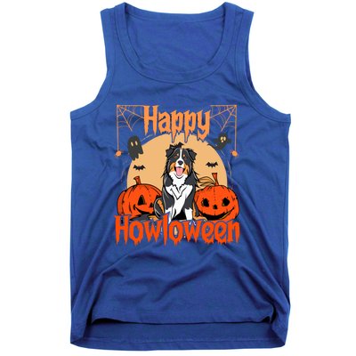 Happy Howloween Bernese Mountain Dog Lover Halloween Funny Gift Tank Top