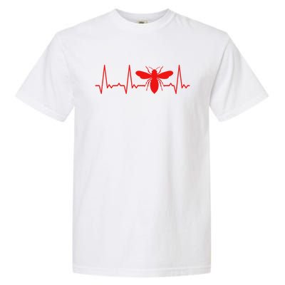 Heartbeat Honey Bee Gift Garment-Dyed Heavyweight T-Shirt