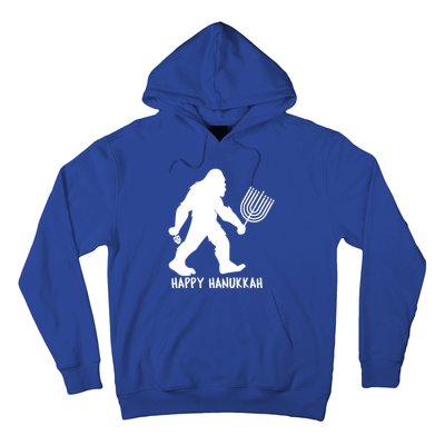 Happy Hanukkah Bigfoot Funny Gift Hoodie