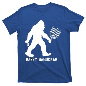 Happy Hanukkah Bigfoot Funny Gift T-Shirt