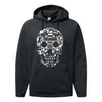 Hip Hop Boombox Hiphop Boombox Skull Bboy Breakdancing Rap Performance Fleece Hoodie