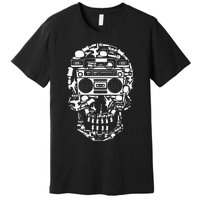 Hip Hop Boombox Hiphop Boombox Skull Bboy Breakdancing Rap Premium T-Shirt