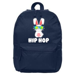 Hip Hop Bunny With Sunglasses Cute Easter 16 in Basic Backpack