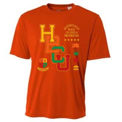 HBCU Historically Black Colleges Universities Grad Alumni Cooling Performance Crew T-Shirt