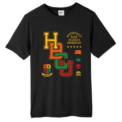 HBCU Historically Black Colleges Universities Grad Alumni Tall Fusion ChromaSoft Performance T-Shirt