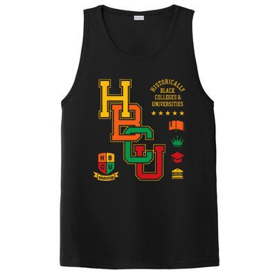 HBCU Historically Black Colleges Universities Grad Alumni PosiCharge Competitor Tank