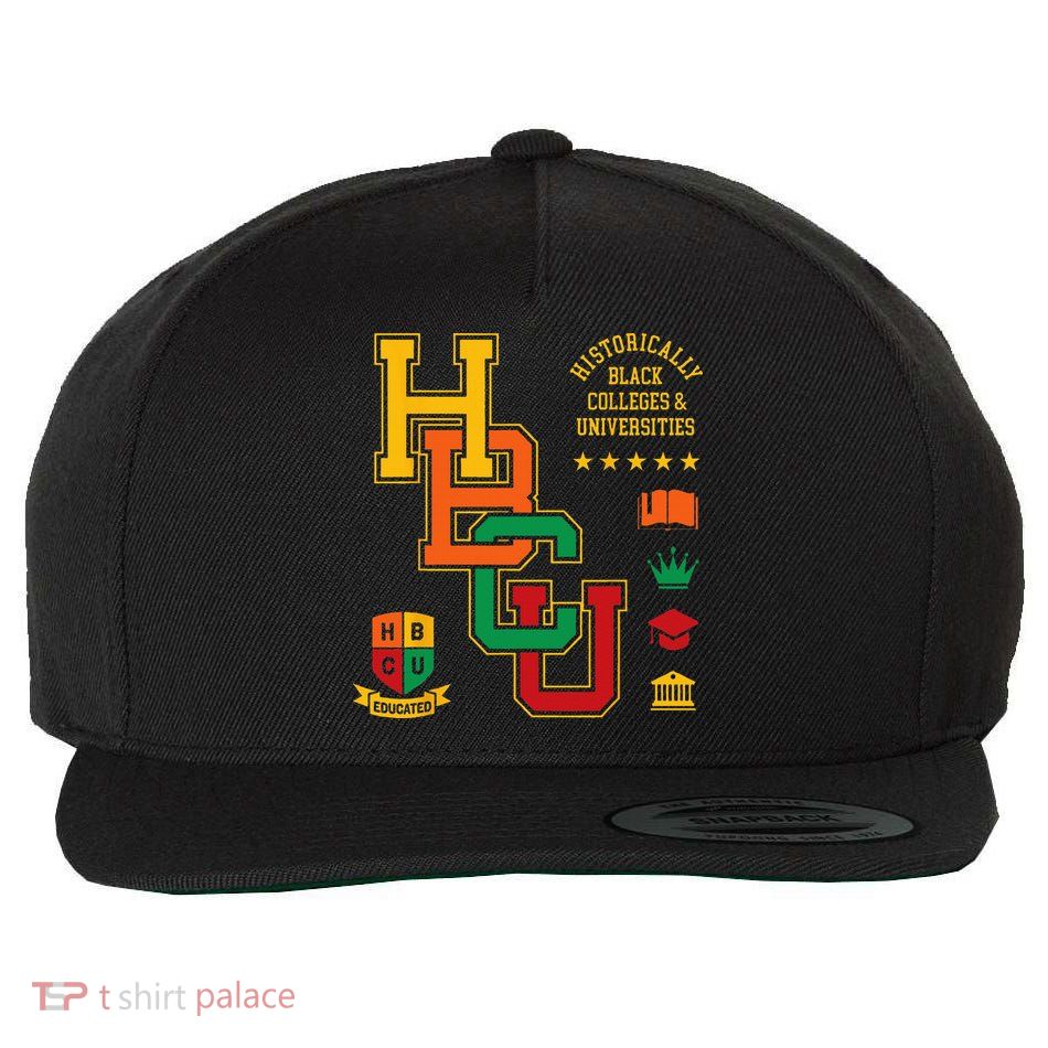 HBCU Historically Black Colleges Universities Grad Alumni Wool Snapback Cap