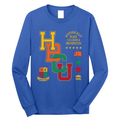 HBCU Historically Black Colleges Universities Grad Alumni Long Sleeve Shirt