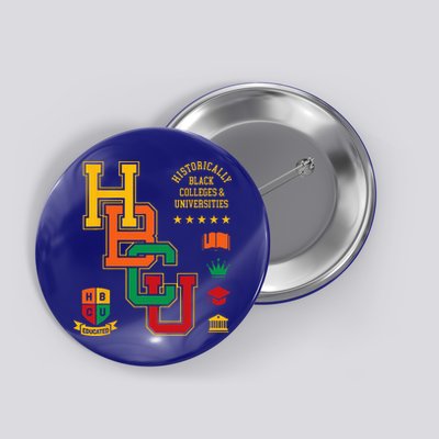 HBCU Historically Black Colleges Universities Grad Alumni Button