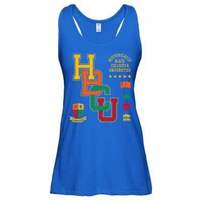 HBCU Historically Black Colleges Universities Grad Alumni Ladies Essential Flowy Tank