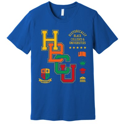 HBCU Historically Black Colleges Universities Grad Alumni Premium T-Shirt