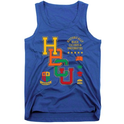 HBCU Historically Black Colleges Universities Grad Alumni Tank Top