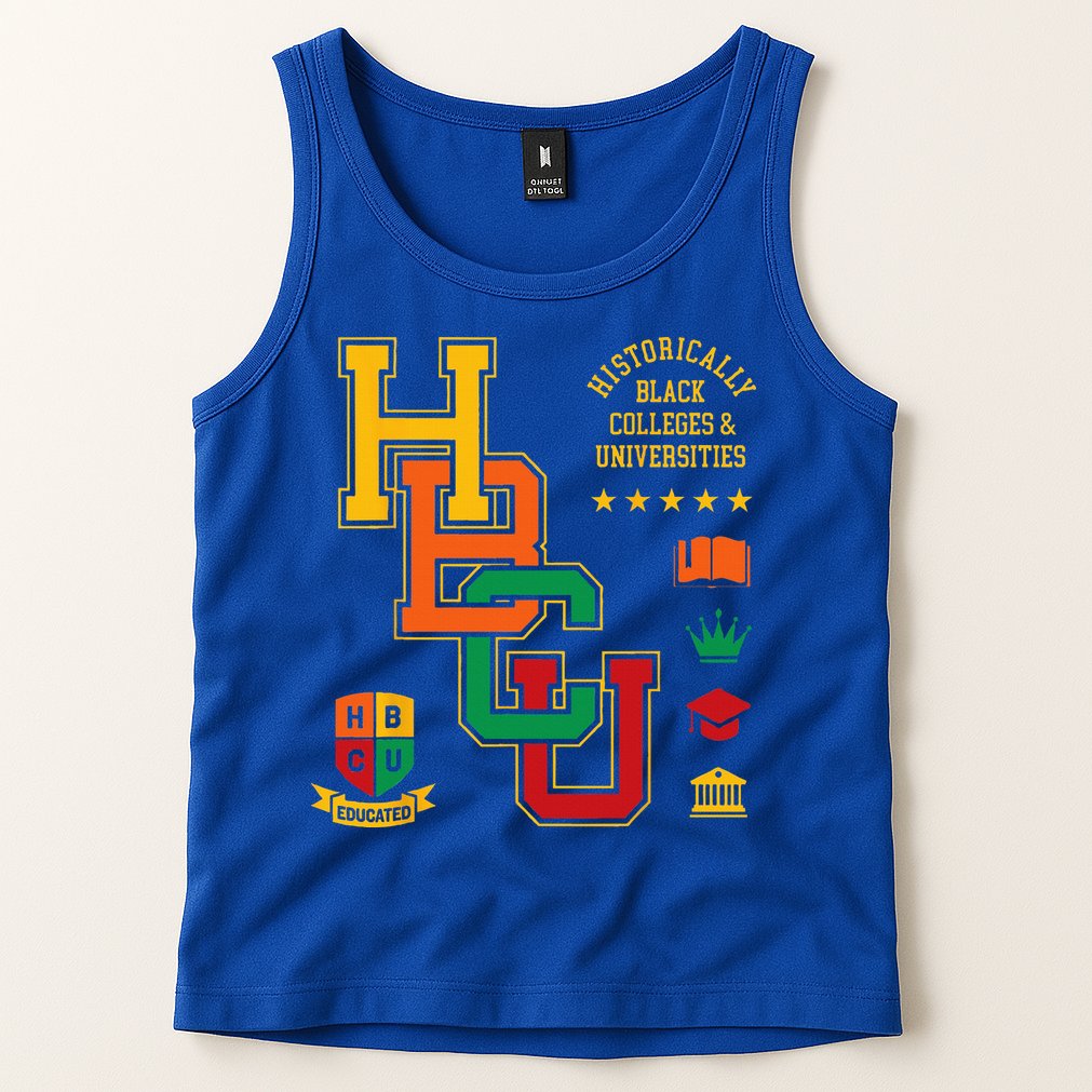 HBCU Historically Black Colleges Universities Grad Alumni Tank Top