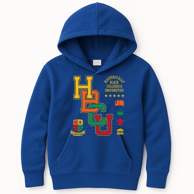 HBCU Historically Black Colleges Universities Grad Alumni Kids Hoodie