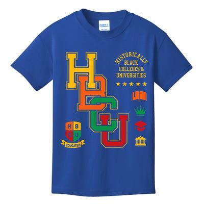 HBCU Historically Black Colleges Universities Grad Alumni Kids T-Shirt