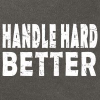 Handle Hard Better Cotton Canvas Backpack