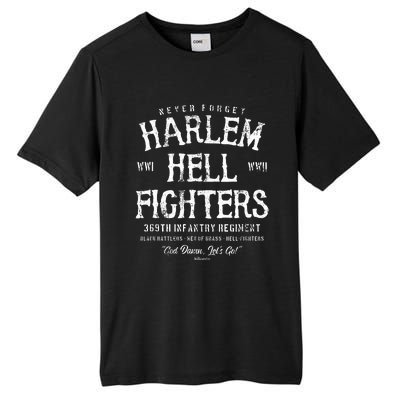 Harlem Hellfighters Black Military History Soldiers Wwi Wwii Tall Fusion ChromaSoft Performance T-Shirt