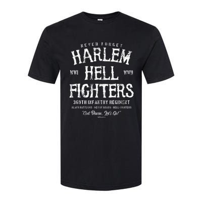 Harlem Hellfighters Black Military History Soldiers Wwi Wwii Softstyle® CVC T-Shirt