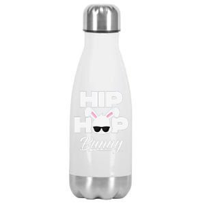 Hip Hop Bunny Funny Easter Gift Stainless Steel Insulated Water Bottle